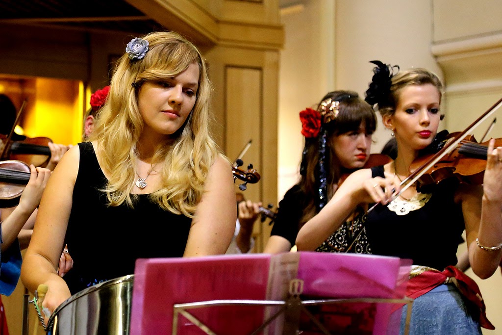 Jenny at the London Gypsy Orchestra in 20133
